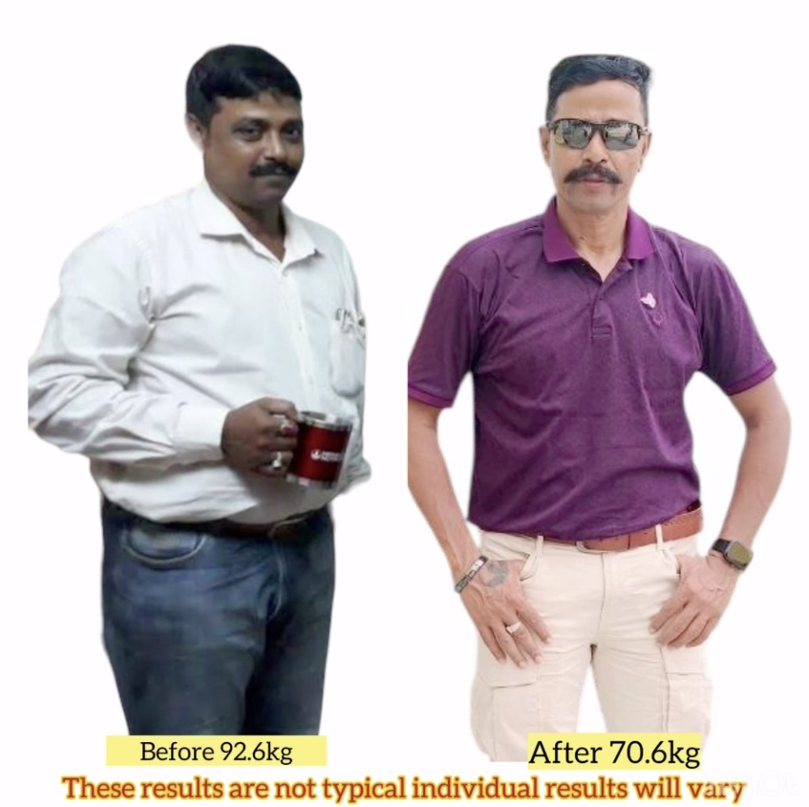 Transformation shared by Smiling Transformations community member 3